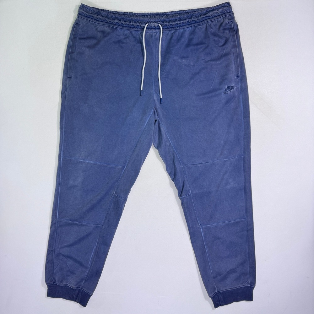 Nike Mens 2XL Sportswear Heritage Jogger Pants Blue DA7162-492 Athleisure